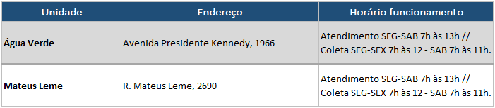 unidade dedicada