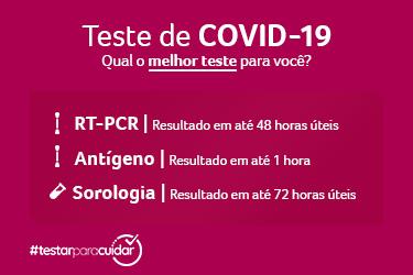 Testes Covid